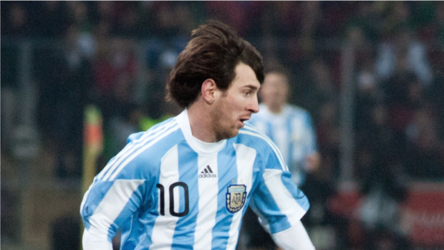 File:Lionel Messi, Player of Argentina national football team.JPG ... &copy; Creative Commons
