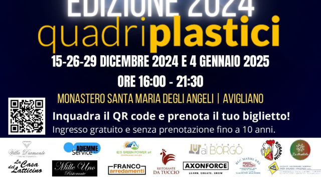 Il 15/12 tornano i &ldquo;Quadri Plastici&rdquo; ad Avigliano - Regione Basilicata &copy; Creative Commons