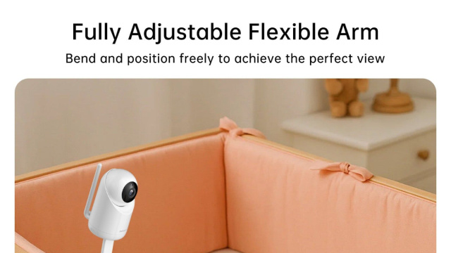 Jartoo Baby Monitor Senza WiFi Offre Video 2K HD e Audio. &copy; Creative Commons