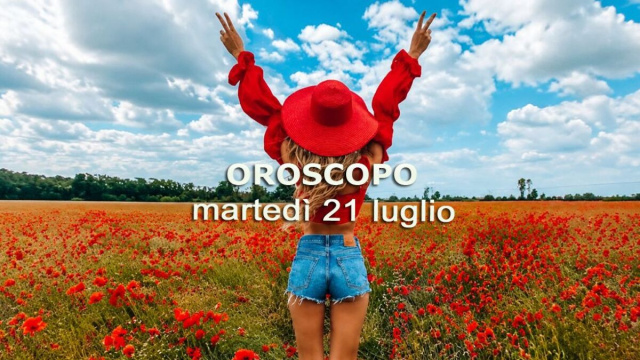 Locandina per l'oroscopo di marted&igrave; 21 luglio 2026 - &copy; Gemini IA.