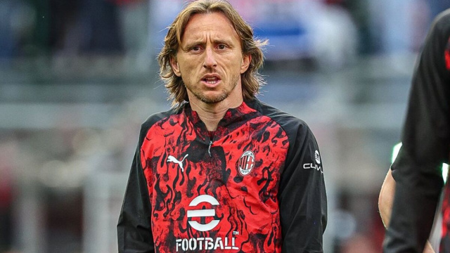 Luka Modric, centrocampista del Milan. Foto &copy; Milan.