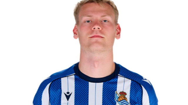 Orri Oskarsson, attaccante della Real Sociedad. Foto &copy; Real Sociedad
