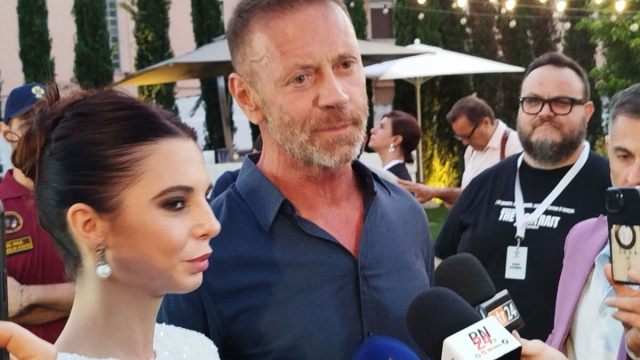 Rocco Siffredi ed il cast di BLUE (@sabrina Longi)