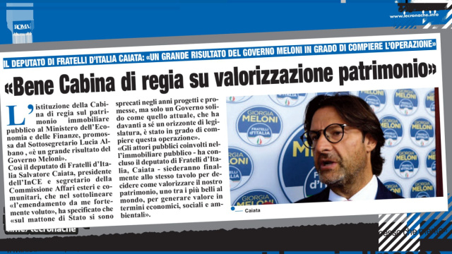 BENE CABINA DI REGIA SU VALORIZZAZIONE PATRIMONIO&raquo; &copy; Creative Commons