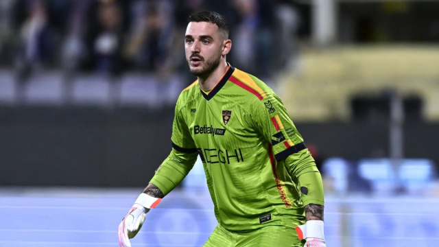 Falcone, portiere del Lecce @ foto Us Lecce