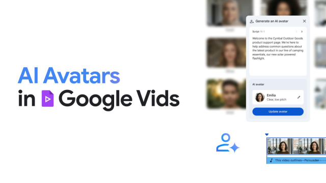 New easy ways to create and edit videos with gen AI in Google Vids ... &copy; Creative Commons