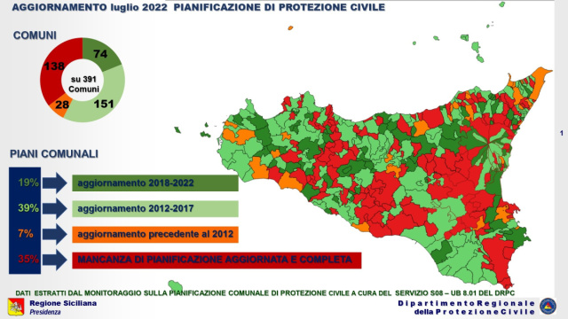 Palermo, pubblicata la mappa della pianificazione di protezione ... &copy; Creative Commons