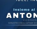 Tajani a Montefiascone: 'Proporremo tagli fiscali su tredicesime e Irpef'
