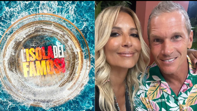Il logo dell'Isola dei famosi, Selvaggia Lucarelli e Alvin &copy; Mediaset/Instagram.