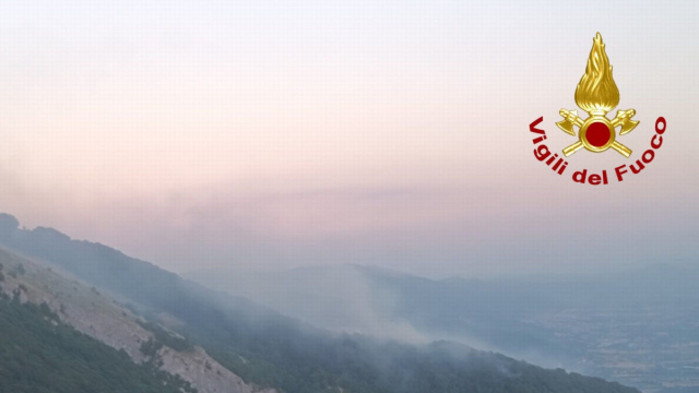 Umbria: incendi senza tregua. Ancora attivi i fronti di Nocera e ... &copy; Creative Commons