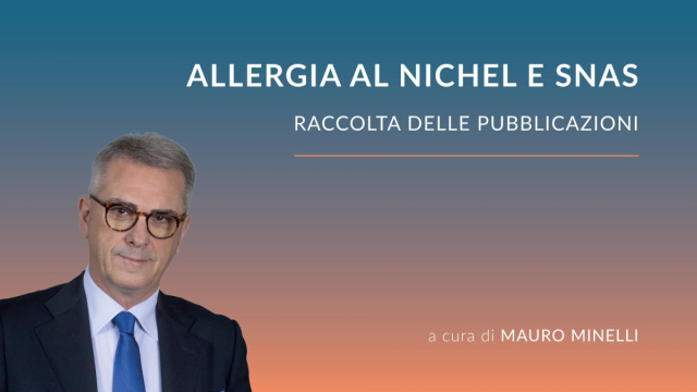 Allergia al Nichel e SNAS - Mauro Minelli &copy; Creative Commons