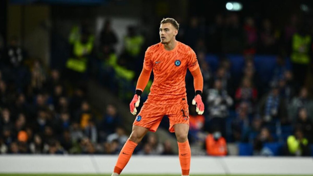 Filip J&ouml;rgensen, portiere del Chelsea. Foto &copy; Chelsea