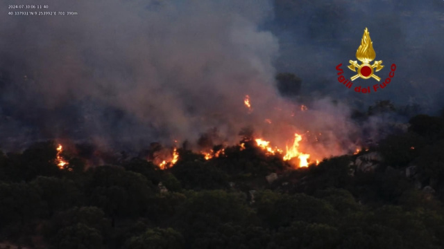 INCENDIO BOSCHIVO NEL NUORESE: 36 VIGILI DEL FUOCO E 4 CANADAIR AL ... &copy; Creative Commons