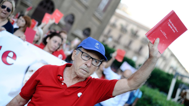 Intervista a Salvatore Borsellino: &laquo;Paolo &egrave; stato ucciso dai ... &copy; Creative Commons