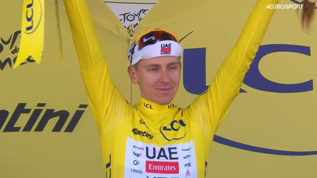 Tadej Pogacar - &copy; Screenshot Eurosport