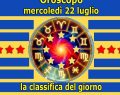 L'oroscopo del 22 luglio, classifica e previsioni: 1ﾟ Leone, 2ﾟ Capricorno, 3ﾟ Scorpione