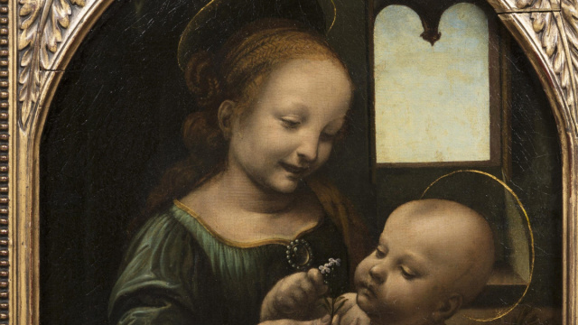LEONARDO. LA MADONNA BENOIS - Galleria Nazionale dell'Umbria &copy; Creative Commons