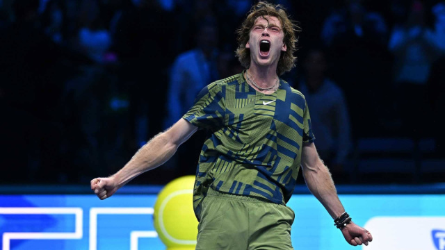 medvedev-rublev-turin-2022-monday  Nitto ATP Finals  Tennis &copy; Creative Commons