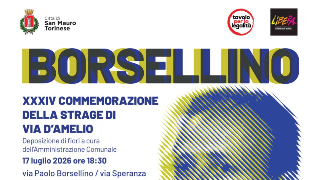 XXXIV Commemorazione della strage di via d'Amelio - Comune di San ... &copy; Creative Commons