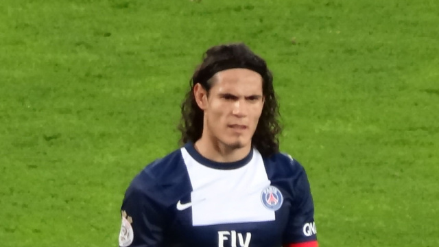 File:Edinson Cavani, PSG.JPG - Wikipedia &copy; Creative Commons