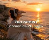 Locandina per l'oroscopo di domenica 26 luglio 2026 - &copy; Gemini IA.