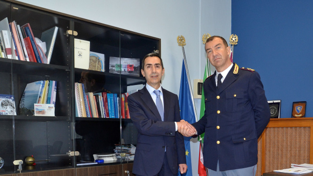 Commissariato di Ventimiglia - Presentato il nuovo dirigente ... &copy; Creative Commons