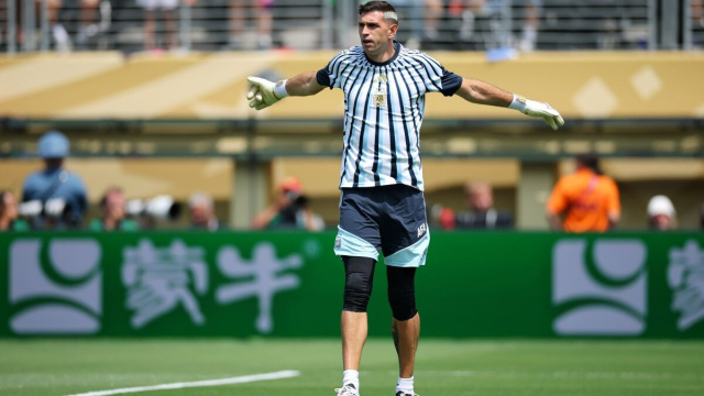 Emiliano Martinez, portiere dell'Aston Villa. Foto &copy; Seleccion Argentina