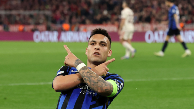 Lautaro Martinez celebrates Inter Milan 3-1 Cagliari Serie A win &copy; Creative Commons
