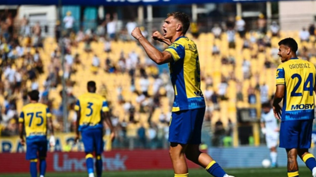 Mateo Pellegrino, attaccante del Parma. Profilo Instagram&copy;