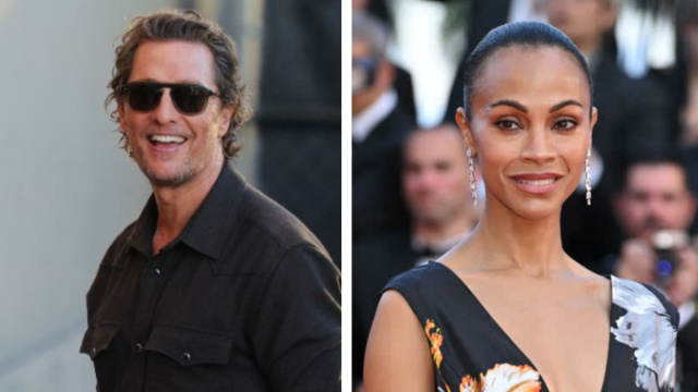 Matthew McConaughey Zoe Saldana in Italia film Netflix  Amica &copy; Creative Commons