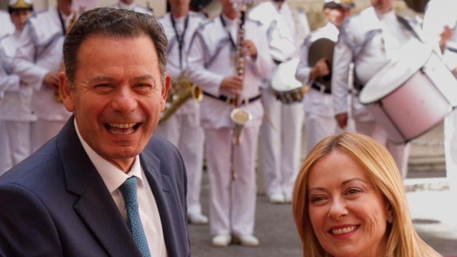 Meloni riceve il premier portoghese a Palazzo Chigi: "Rilanciare ... &copy; Creative Commons