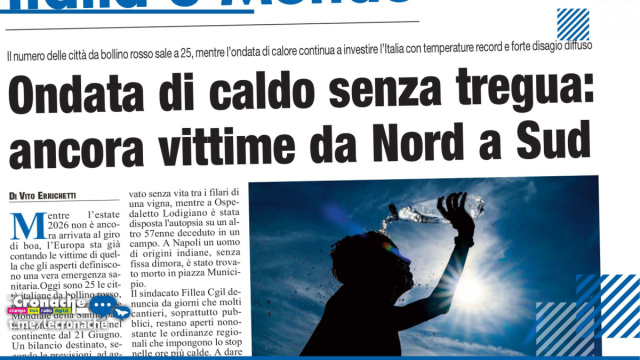 ONDATA DI CALDO SENZA TREGUA &copy; Creative Commons