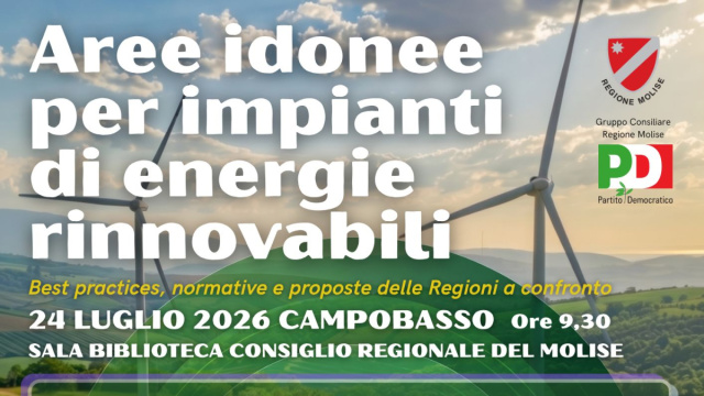 Energie Rinnovabili e Aree Idonee: il 24 Luglio a Campobasso il ... &copy; Creative Commons