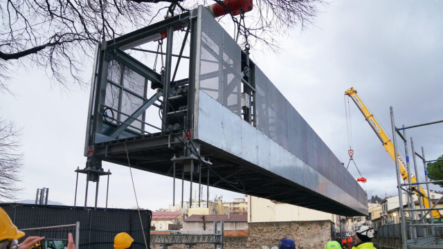 Lavori al "Ponte al Pino" nel nodo ferroviario di Firenze ... &copy; Creative Commons