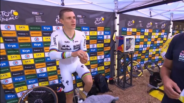 Remco Evenepoel - &copy; Screenshot Eurosport