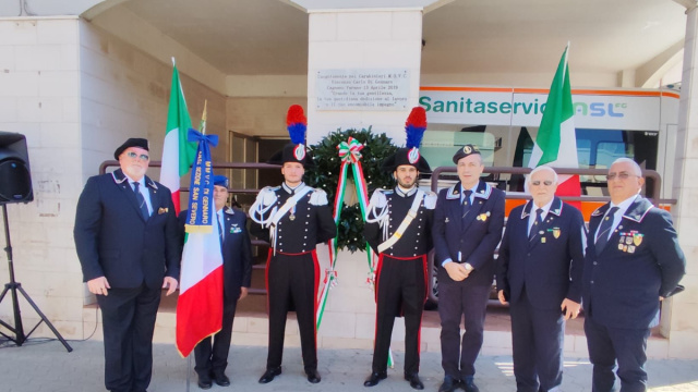 ANSI San Severo a Cagnano Varano commemorazioni M.M. CC. Vincenzo ... &copy; Creative Commons