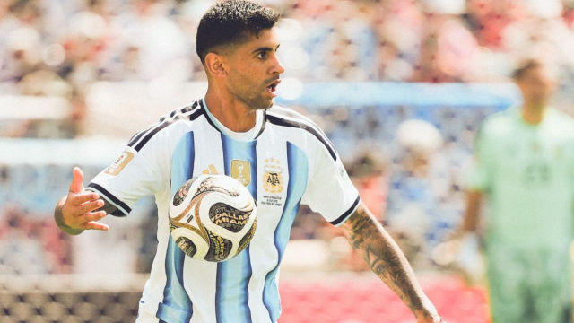 Cristian Romero, difensore del Tottenham. Foto &copy; Tottenham