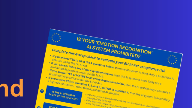 Emotion recognition and the EU AI Act - by Oliver Patel &copy; Creative Commons