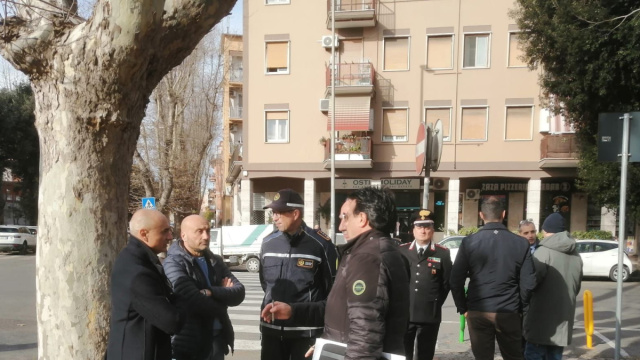 Sicurezza a Ostia, videosorveglianza in piazzale della Stazione ... &copy; Creative Commons