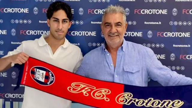 Kevin Bruno e Gianni Vrenna del Crotone - &copy; Facebook / FcCrotone