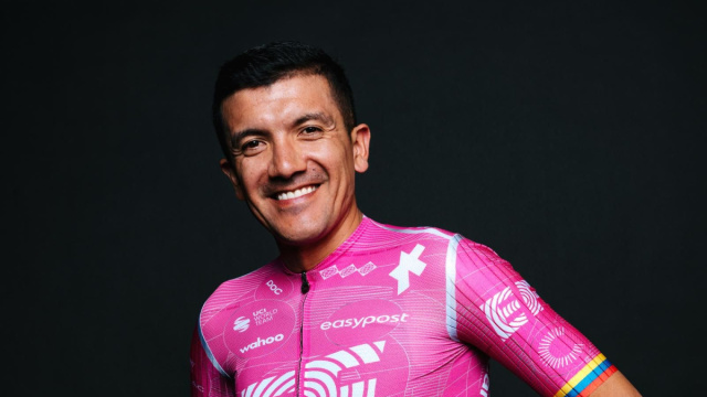 Richard Carapaz  EF Pro Cycling &copy; Creative Commons