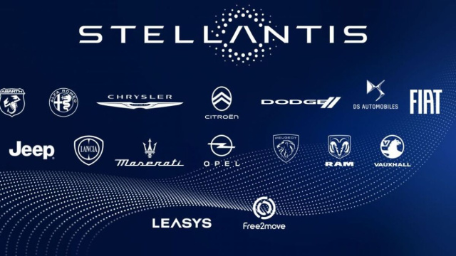 Stellantis, il logo della Holding.
