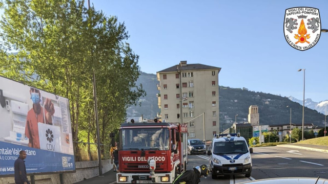 Aosta, incidente stradale in via Chamol&eacute; - AostaSera &copy; Creative Commons