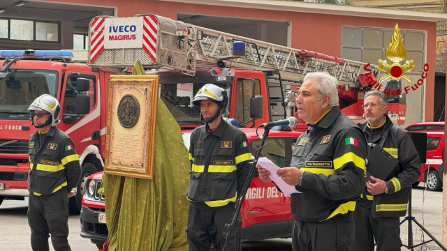 Caltanissetta, il comandante dei vigili del fuoco Salvatore Rizzo ... &copy; Creative Commons