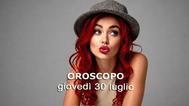 Locandina per l'oroscopo di gioved&igrave; 30 luglio 2026 - &copy; Gemini IA.