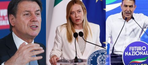 Sondaggi: cala FdI, sale il M5s; centrodestra con Vannacci vincerebbe ma perdendo voti