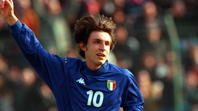 File:Andrea Pirlo - Italia U21 (Giulianova, 1999).jpg - Wikipedia &copy; Creative Commons