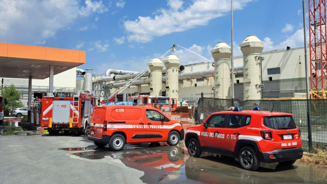 Incendio nel cantiere del biodigestore di Saliceti: in fiamme ... &copy; Creative Commons