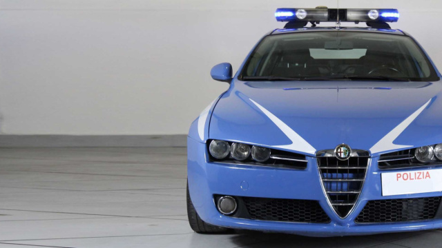 Una volante della polizia (Immagine d'archivio)