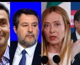 Roberto Vannacci, Matteo Salvini, Giorgia Meloni e Giuseppe Conte (&copy; Facebook)
